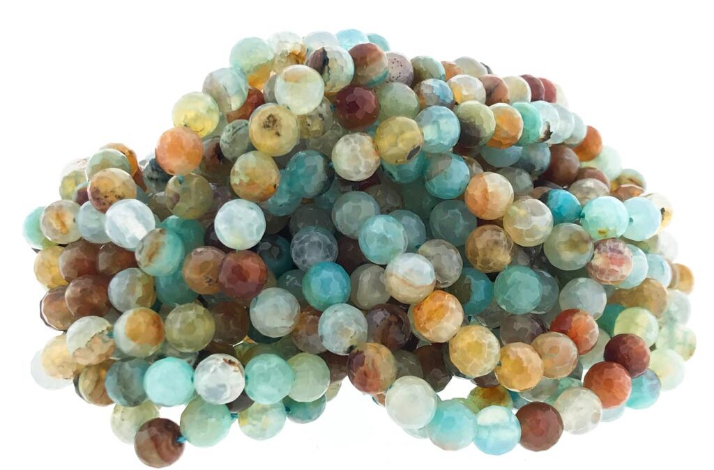 Agaat Blauw Geslepen