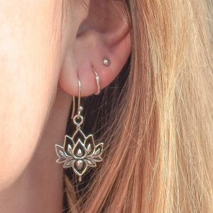 oorringen-earrings-925-sterling-silver-zilver-lotus-yamjewels