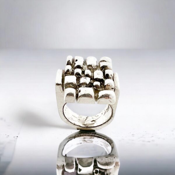 ring-zilver-silver-squares-handmade-madeinbelgium-yamjewels